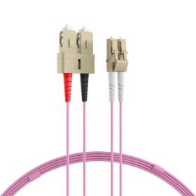 EFB O0323.3 Duplex Patchkabel LC-SC OM4 3m LSZH 2mm erikaviolett