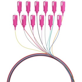 EFB O3326.2 Faserpigtail SC OM4 -farbiges Set 2m - 12 Stück