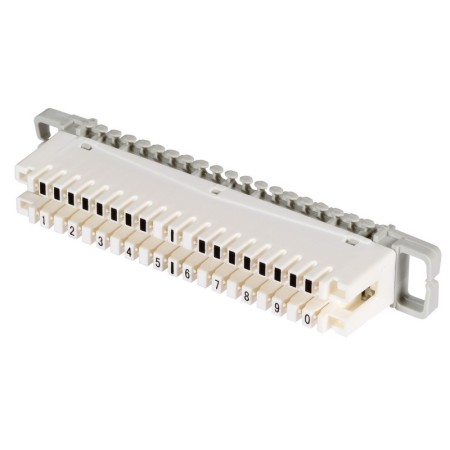 EFB 46005.1F LSA-Trennleiste 2/10 zu 10DA mit Farbcode