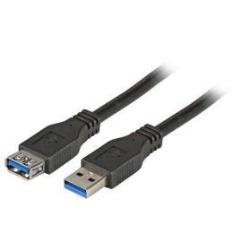 EFB K5237.3 USB3.0 Verlängerungskabel A-A, St.-Bu., 3,0m, schwarz, Premium