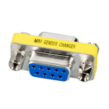 EFB EB411 Mini Gender Changer, DSub 9, Bu.-Bu.