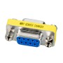EFB EB411 Mini Gender Changer, DSub 9, Bu.-Bu.