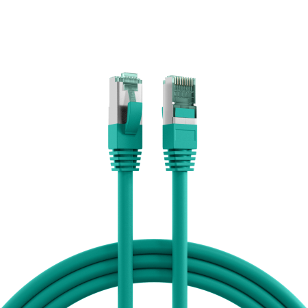EFB MK6001.0,5G RJ45 Patch καλώδιο Cat.6A S/FTP LSZH γκρι 0,5m
