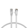 EFB K5545WS.0,5 RJ45 Flachpatchkabel Cat.6A U/FTP PVC  weiß 0,5m