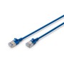 DIGITUS CAT 6A F-FTP Slim Patchkabel, 1m, Blau DK-1632-A-010S-B