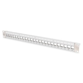 DIGITUS αρθρωτό Patchpanel για Keystone Jacks 1HE - άδειο DN-91410-LF