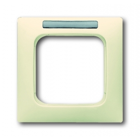 Busch-Jäger Busch-Duro 2000® SI marco de cubierta lineal, 1x marco blanco 1754-0-4093