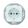 Busch-Jäger SCHUKO® socket insert, with round support ring alpinwhite 2011-0-2183