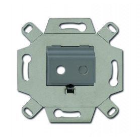 Busch Jager komunikacijski adapter, za mini-krivke 3,5 mm sive 0230-0-0457