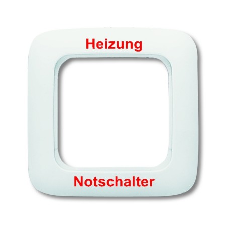 Busch-Jägerin peitekehys 1x alpinwhite 1725-0-1009