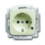 Busch-Jäger SCHUKO® socket insert, with LED control light white 2013-0-5280