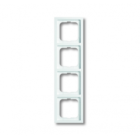 Busch-Jäger future® linear cover frame, 4x frame studio white 1754-0-4238