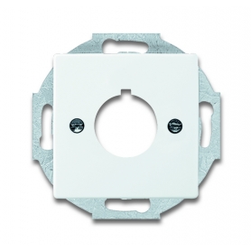 Busch-Jäger centrálny disk, s podporou ring štúdio biela 1724-0-4256
