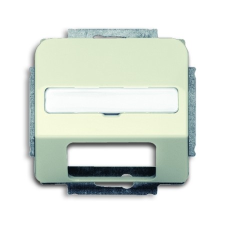Busch-Jäger central disc, with labeling field white 1753-0-8782