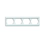 Busch-Jäger cover frame, 4x frame studio white high gloss 1754-0-4155