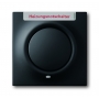 Busch-Jäger pokrivna ploča, s gumbom za upravljanje i žaruljom crna mat 1753-0-0154