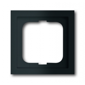 Busch-Jäger future® linear cover frame, 1x frame black matt 1754-0-4419