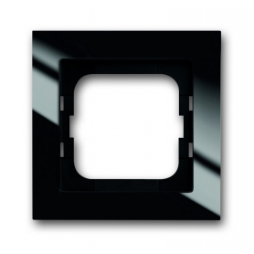Busch-Jäger marco de cubierta, 1x marco negro 1754-0-4409