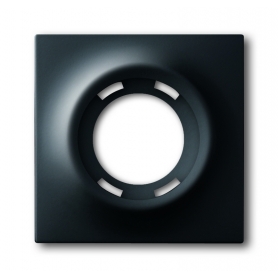 Busch-Jäger central disc black matt 1753-0-0146