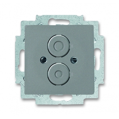 Busch-Jäger central disc, with support ring greymetallic 1710-0-3859