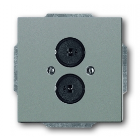 Busch-Jäger pokrovni disk siva metalik 1723-0-0257