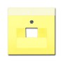 Busch hunter central disc yellow 1710-0-3832