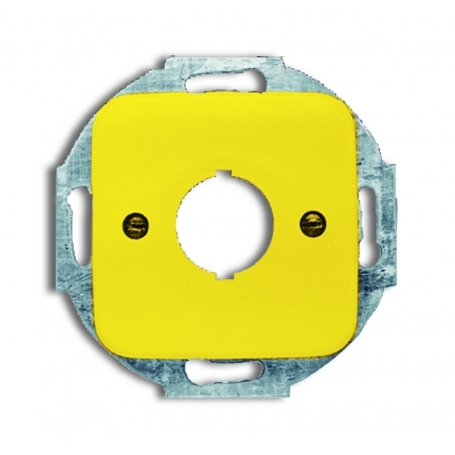 Busch-Jäger središnji disk, s potpornim prstenom, žuta 1724-0-2696