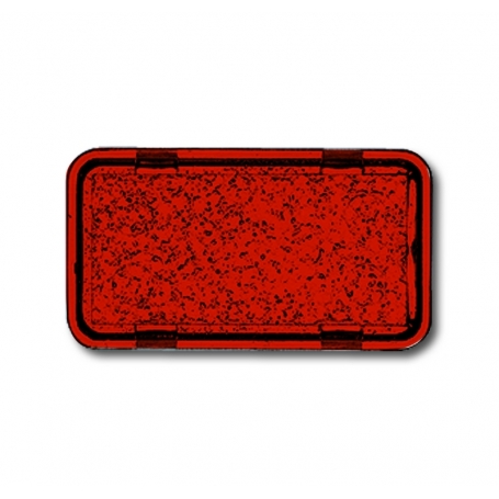 Busch-Jäger simbol gumba, crveno crvena 1714-0-0294
