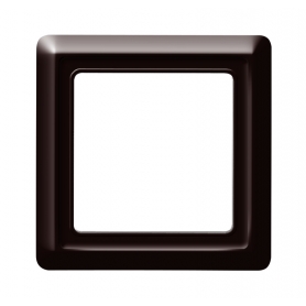 Busch-Jäger frame, 1x frame brown 1730-0-0275