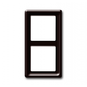 Busch-Jäger frame, 2x frame brown 1730-0-0277
