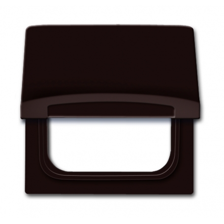 Busch-Jäger intermediate ring with folding lid brown 1710-0-3784