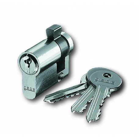 Busch-Jäger DIN profilni polucilindar, s istim ključem, s 3 ključa 0470-0-0021