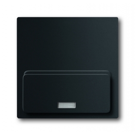 Busch-Jäger központi lemez fekete matt 8200-0-0140