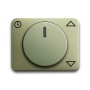Busch-Jäger central disc, with knob palladium 6430-0-0370