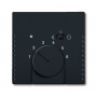 Busch-Jäger central disc, for room temperature controller black matt 1710-0-3909