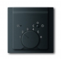 Busch-Jäger central disc, black matt for room temperature controller 1710-0-3919