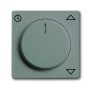 Busch-Jäger central disc, with knob greymetallic 6430-0-0360