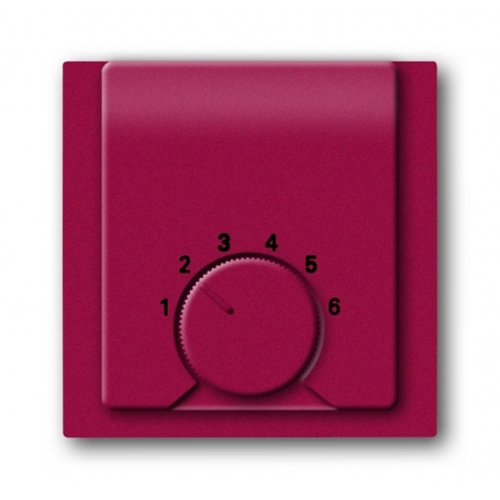 Busch-Jäger central disc, for room temperature regulator brombeer 1710-0-3816