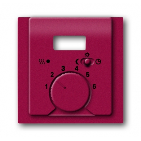 Busch-Jäger central disc, for room temperature regulator brombeer 1710-0-3819