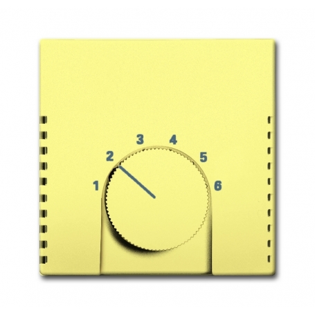 Busch-Jäger central disc, for room temperature regulator yellow 1710-0-3827