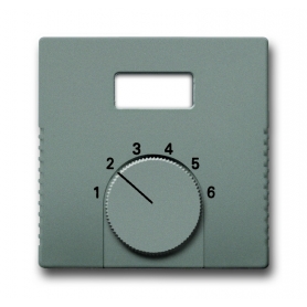 Busch-Jäger središnji disk, za regulator sobne temperature, metalik siva 1710-0-3849