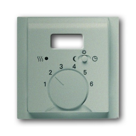 Busch-Jäger central disc, for room temperature controller champagne metallic 1710-0-3735