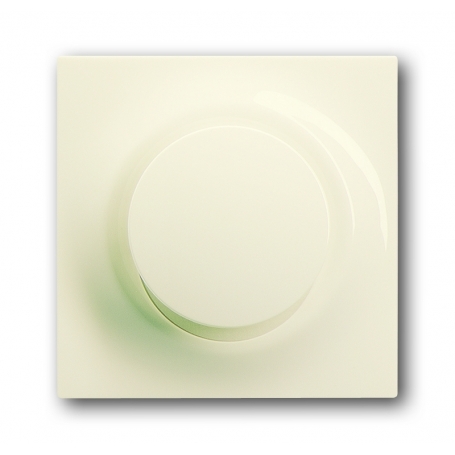 Busch-Jäger control element, with Glimm lamp elevenenbein/white 6599-0-2920