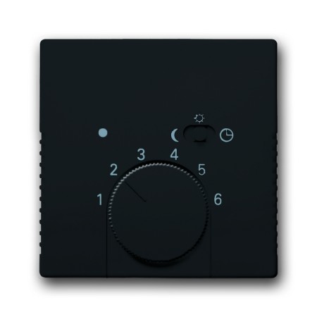 Busch-Jäger central disc, for room temperature regulator anthracite 1710-0-3630