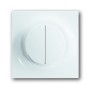 Busch-Jäger-ohjauselementti, jossa Glimm-lamppu alpinwhite 6599-0-2903
