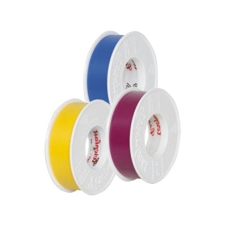 Μονωτική ταινία Coroplast PVC 301, κόκκινη 10M C1386