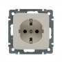 Legrand 776022 socket SL con protección infantil CREO mandelweiss