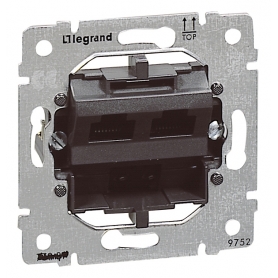 Legrand 775762 DATOS UTP RJ45 2 veces CAT5