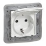 Legrand 6647 NILOE socket IP44 SL without expansion claws UW