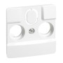 Legrand 664767 Niloe AntennenAbdeckung 3-Loch ultraweiss
